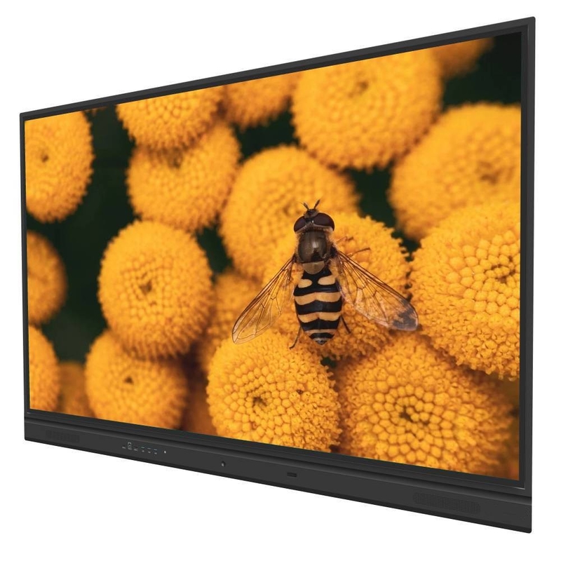 Chiny fabryka Interaktywny płaski panel 40 monitory dotykowe 98 cali HDMI USB PC podłączony do nauczycieli biznesmen Szkolenie