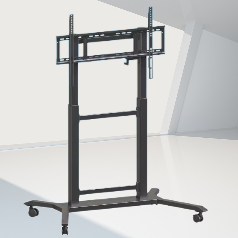 iBoard TV Mobilny wózek telewizyjny Mount Wysokość regulowana 42''- 86 "interaktywny płaski panel Stojak wózka