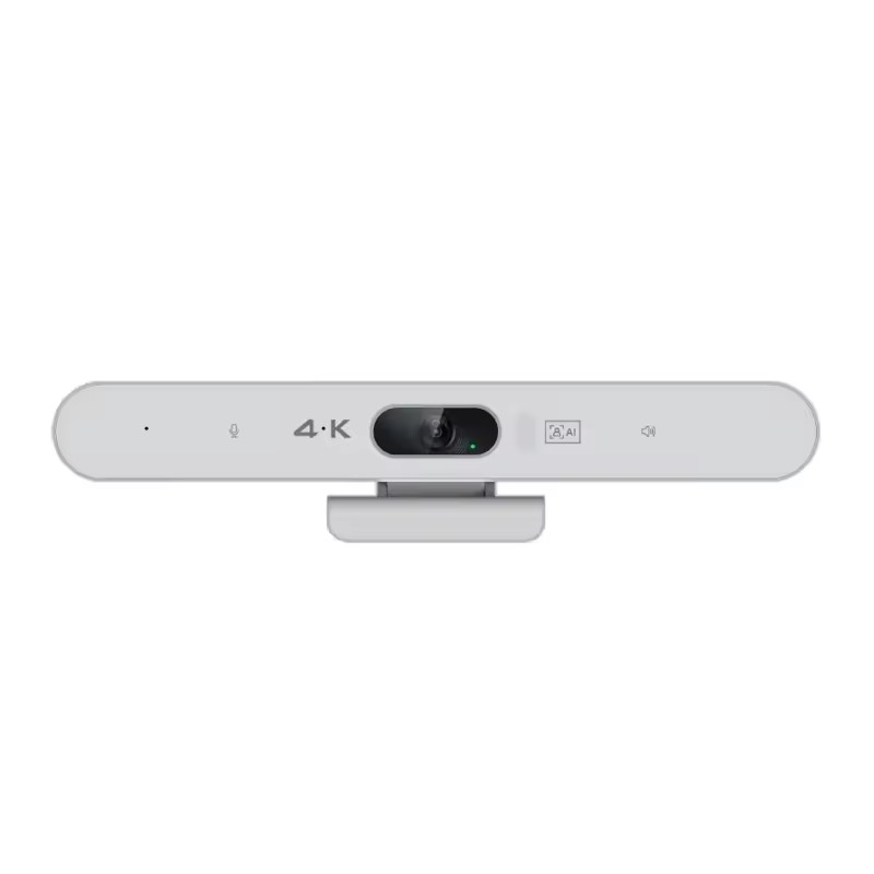 Czarno-białe Łatwa instalacja 4K Webcam Kamera konferencyjna Usb AI Automatyczne śledzenie 2160p Webcam śledzenie z głośnikiem