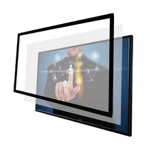 nowy iboard fabryczny spersonalizowany 19 32 43 55 65 75 86-calowy zasilacz USB Infrared Touch Frame z 10 punktami dotykowymi i szkłem