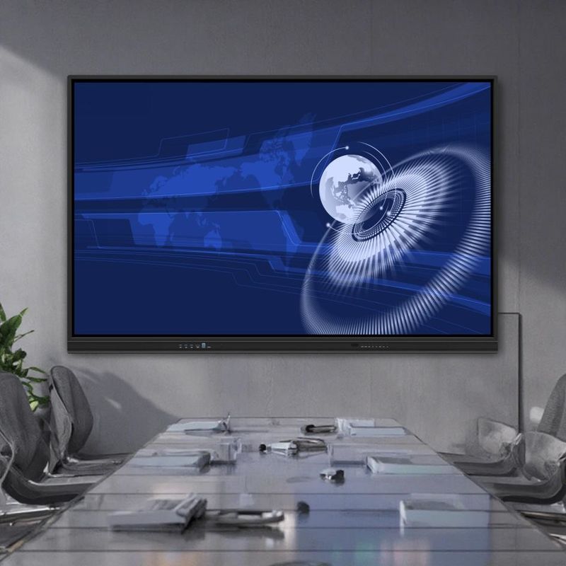 Iboard Nowy produkt 98" 4K Smart Display Interaktywny płaski panel Display Duży ekran dotykowy Monitor do sali konferencyjnej