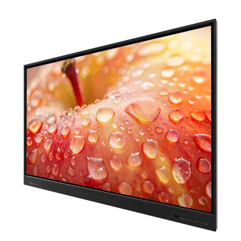 LED Interactive Whiteboard 86 98 110 Inch Android 13 14 LCD Smart Board Response 5-8 Ms Software do spotkań kompatybilne z kamerą i mikrofonem oraz stanowiskiem mobilnym