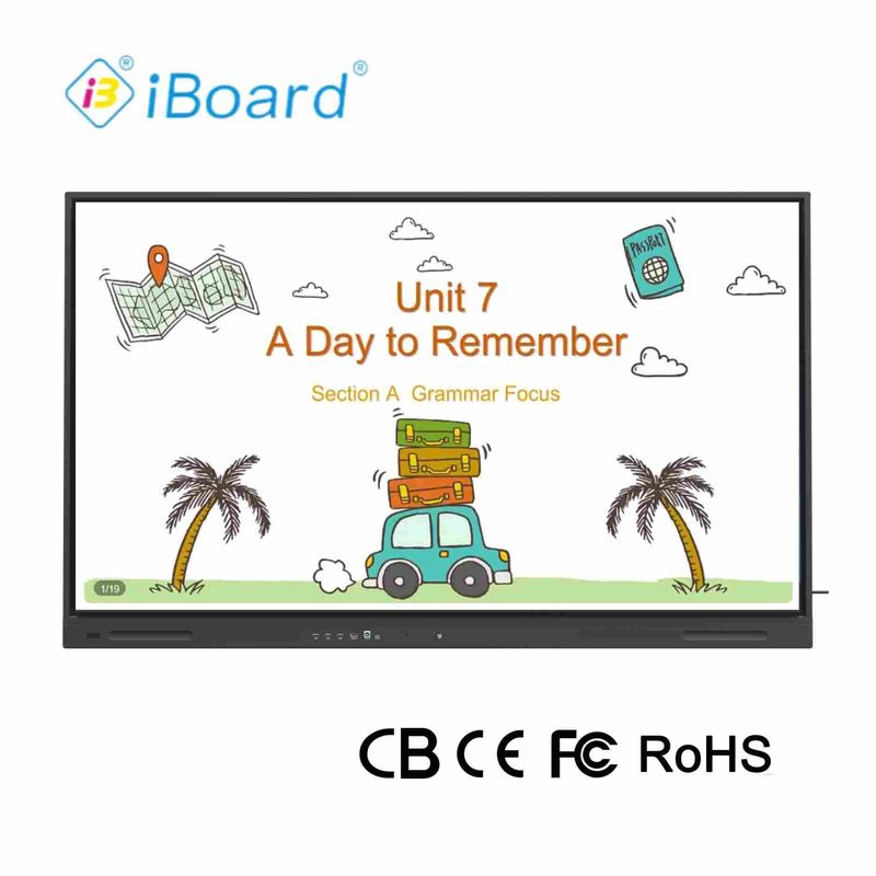 Nowy produkt 4k 65 Inch Touch Screen Wielojęzyczny Oprogramowanie LCD Smart Board Android Interaktywna tablica dla kanału Partner