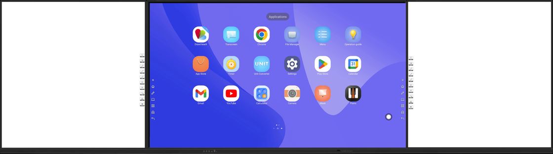 IBoard Factory Direct Android 14 8+128G Interaktywny płaski panel IR podczerwony 20 punkt dotykowy Wspierany z ekranem Interaktywny tabliczka z piórem do pisania tabliczka boczna dla edukacji szkolnej