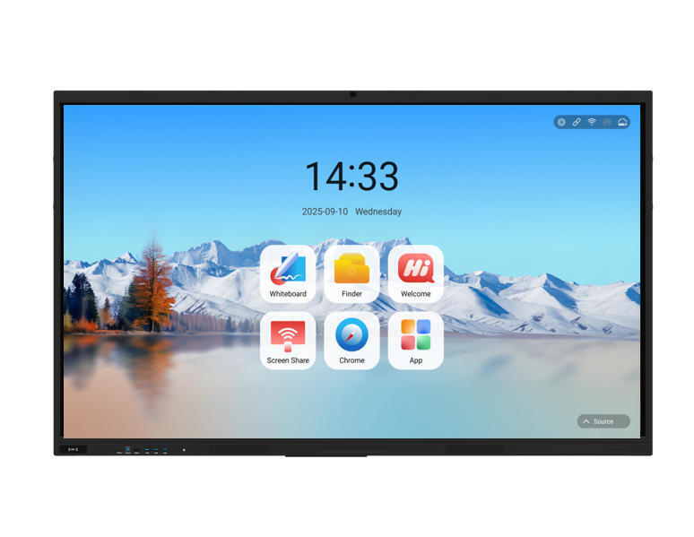 Android 14 8+128G 16+256G Interaktywny płaski panel wyświetlacz System Windows Opcjonalny