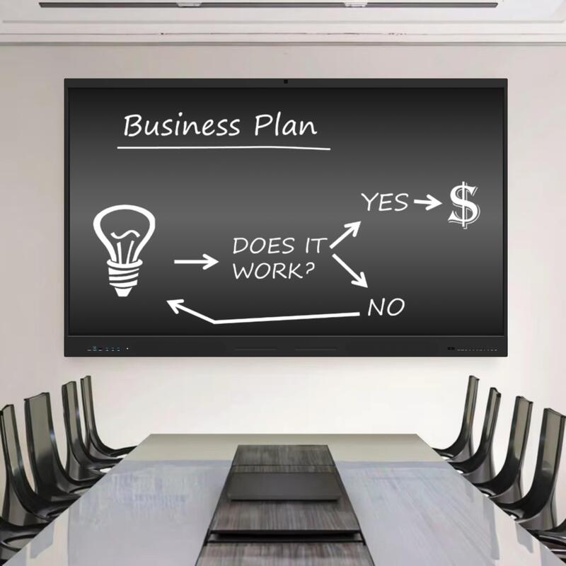 Inteligentna tablica Android OS 14 z wyższą kompatybilnością z różnymi oprogramowaniami i narzędziami do współpracy