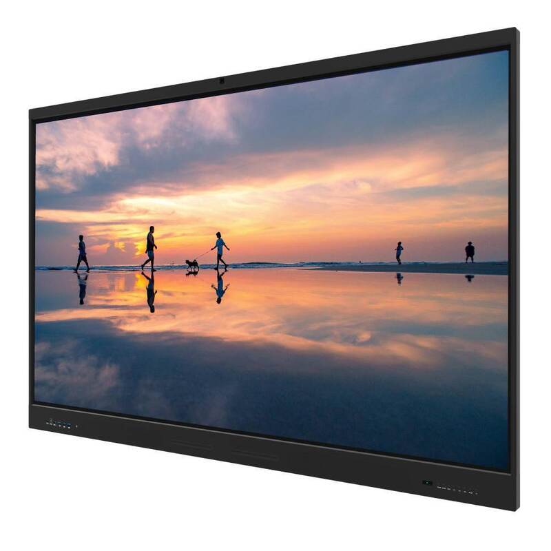 Przenośna 75-calowa interaktywna tablica z zerową szczeliną, z Wi-Fi i zintegrowanym oprogramowaniem do nauczania