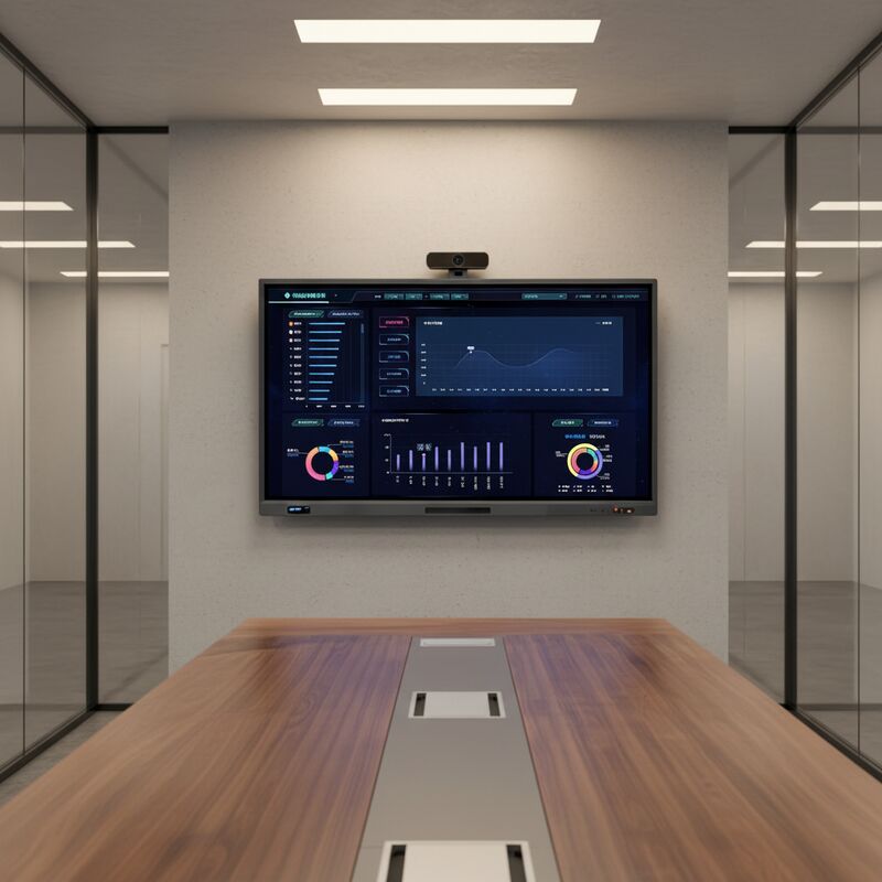 98-calowy interaktywny płaski panel z rozdzielczością 4K UHD Android 9.0 i wbudowanymi głośnikami 2 x 10W dla zwiększonej współpracy