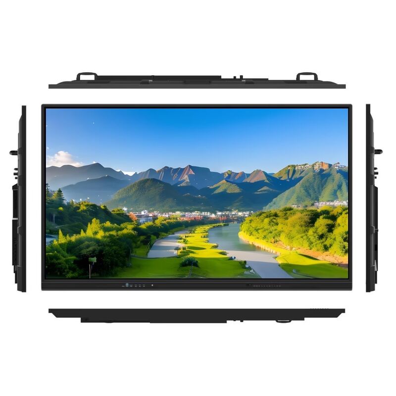 Tablica interaktywna z portem HDMI i funkcją bezprzewodowego przesyłania danych umożliwiająca łatwe parowanie urządzeń