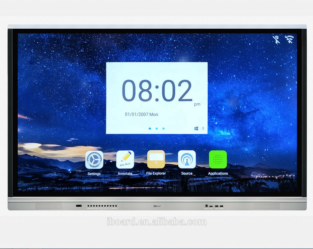 4K 55 65 75 86 98 Inch Interaktywny płaski panel interaktywny tabliczka inteligentna tabliczka do spotkania nauczania