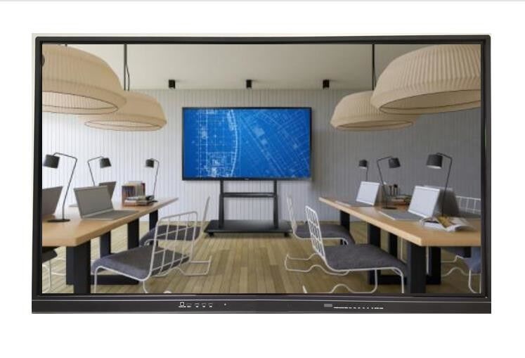 75-calowy interaktywny tabliczek LED Multi Touch Display Android Windows Dual System