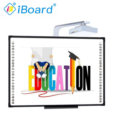 Interaktywna tablica projektorów dostosowana do rozmiaru 82 do 120 cali Finger Touch Smart Board PC Tablica podłączona USB