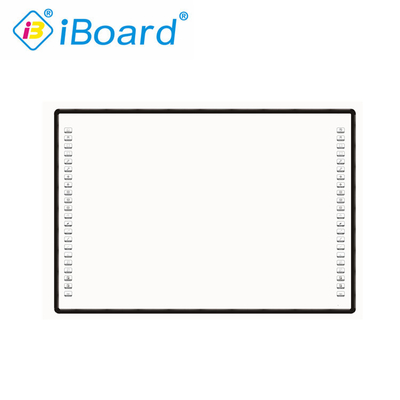Interaktywna tablica projektorów 4K 82 85 102 Inch Side Bar 10 Touch Points USB PC Pen Finger Writing White Board Dla szkół