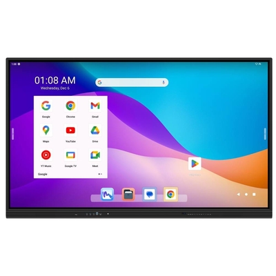 Android 13 EDLA Certyfikowany interaktywny płaski panel 40 IR Monitor telewizyjny dotykowy 65 75 86 cali Biała tablica bezprzewodowa