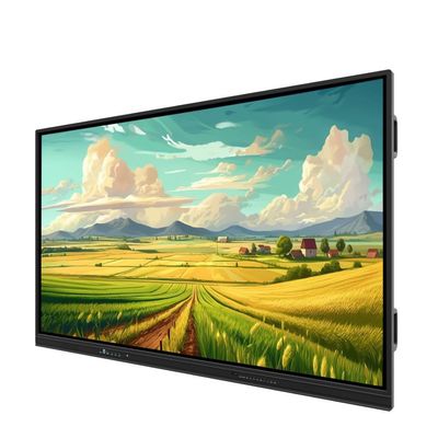 Iboard EDLA Google Certyfikowany Android 13 Wielookienny tabliczka biała Oprogramowanie Głośnik Mikrofon Kamera Mobilny stojak opcjonalny