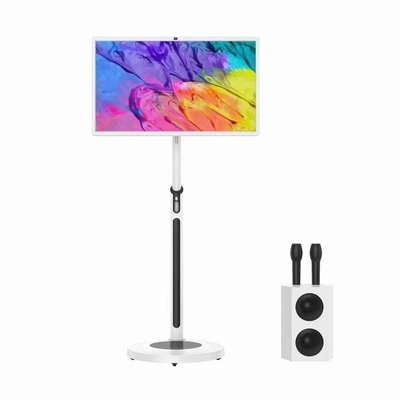 Przenośny ekran dotykowy 32 cali przenośny LCD 13MP Kamera wbudowana Android 14 8+128G dla KTV Home Bar