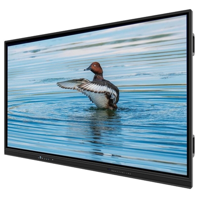 LCD Smart Board Windows Os 10 lub 11 Pro Aktywowany Opcjonalny 4K UHD 3840*2160 Rozdzielczość AC 110-240V Napięcie TF OPS Slot Do nauki w klasie