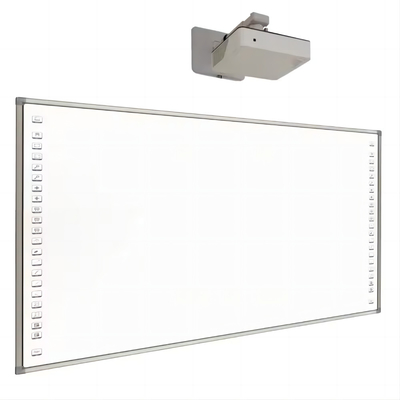 Kamera zewnętrzna All-in-One ekran dotykowy Whiteboard z metalową tylną osłoną i opcjonalnie wbudowana / zewnętrzna kamera