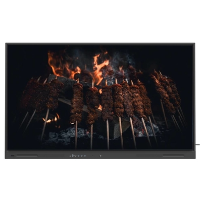 LCD Smart Board 65 75 86 Inch Aktualizacja online Ekran dotykowy 4K Z narzędziami nauczania Oprogramowanie do zespołów Zoom