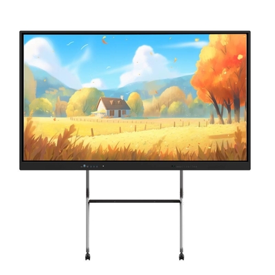 Pen Finger Touch Panel Display 75 86 Inch Android PC wszystkie w jednym 50000 Hrs z USB TYPE-C RJ45 do edukacji spotkania biurowe w klasie