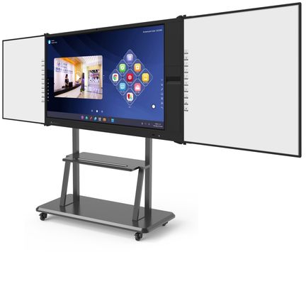 75-calowy multimedialny wyświetlacz 4K All-in-One z cyfrowym skanyrem dokumentów do spotkań szkolnych