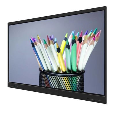 LCD Smart Board 75 Inch IFP Android 14 8+128G Kamera Mikr Speaker Sensor Światła Wi-Fi Infraczerwony 50 punktów dotykowych Do szkoły Online nauczanie Biuro Zoom Zespoły Spotkanie