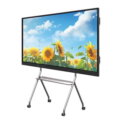 Duża 98 110-calowa płyta inteligentna LCD Uwolnij pełny potencjał swoich spotkań z 50,000 godzinami życiowej interaktywnej tablicy ostateczne rozwiązanie współpracy i oprogramowanie