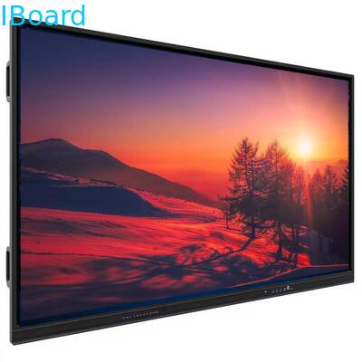 65/75/86/98 cali wielodotykowa interaktywna tablica dotykowa z rozdzielczością 4K do nauczania i spotkań biznesowych