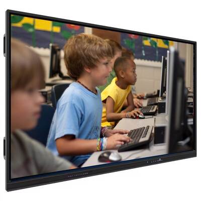 VESA Standard Wall Mount Interaktywny płaski panel z 4mm szkłem hartowanym i 6 mikrofonami wbudowanymi do wysokiej czułości