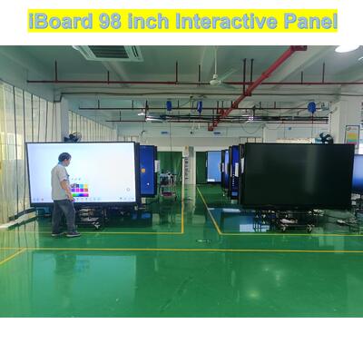98-calowy interaktywny płaski panel z ekranem podczerwonym z głośnikami HiFi Multi Touch