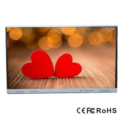 Wysoka dokładność 2mm LCD Smart Board obsługuje Windows Linux, podczerwień, rama ze stopu aluminium