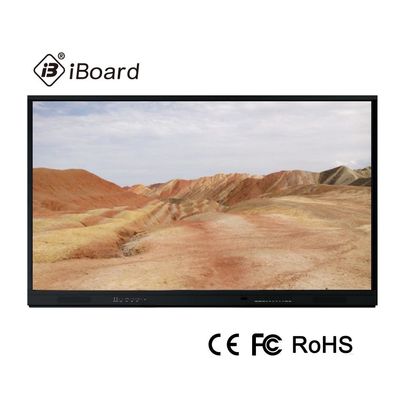 Interaktywna inteligentna tablica 4K LED 65-calowy system Android 8, aluminiowa rama, obsługa OPS