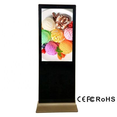 Wielodotykowy interaktywny wyświetlacz LCD w rozmiarze OEM 3840x2160 Aluminium Android